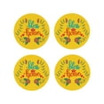 thumbnail image 2 of Balery 4 Pcs Bless This Homeleather Coasters Set, Drink Table Cup Coasters For Living Room Kitchen Coffee Decor, 2 of 9