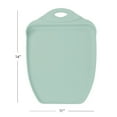 thumbnail image 4 of Dexas Chop & Scoop 11 x 14 Inch Kitchen Cutting Board, Sage, 4 of 7