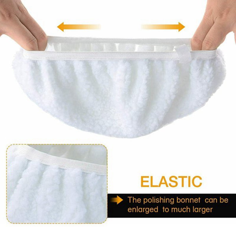 20 Pcs 10 INCH Bonnet Polisher Polish Pad Polishing Buffling Car Buffer Waxer