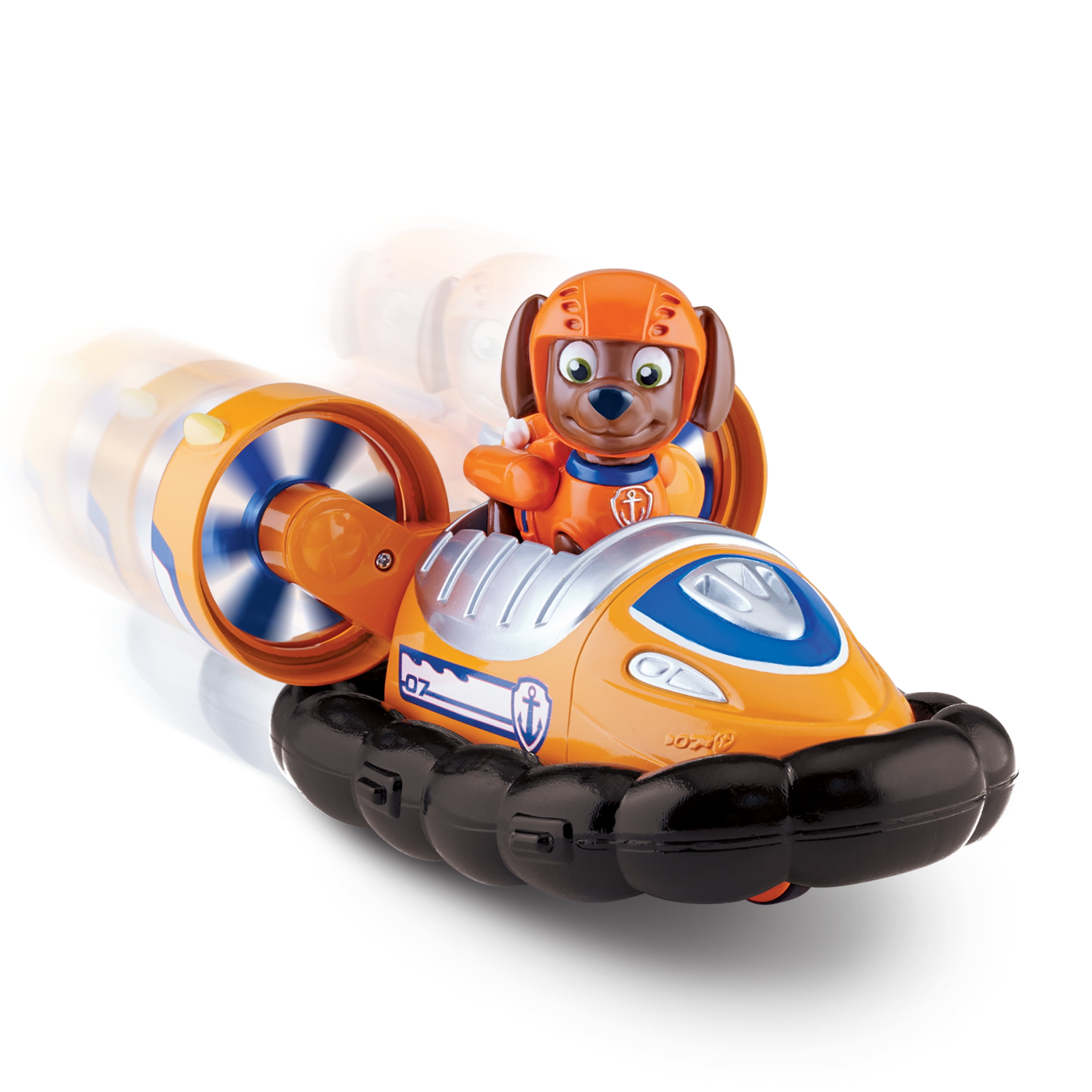 paw patrol zuma transforming hovercraft