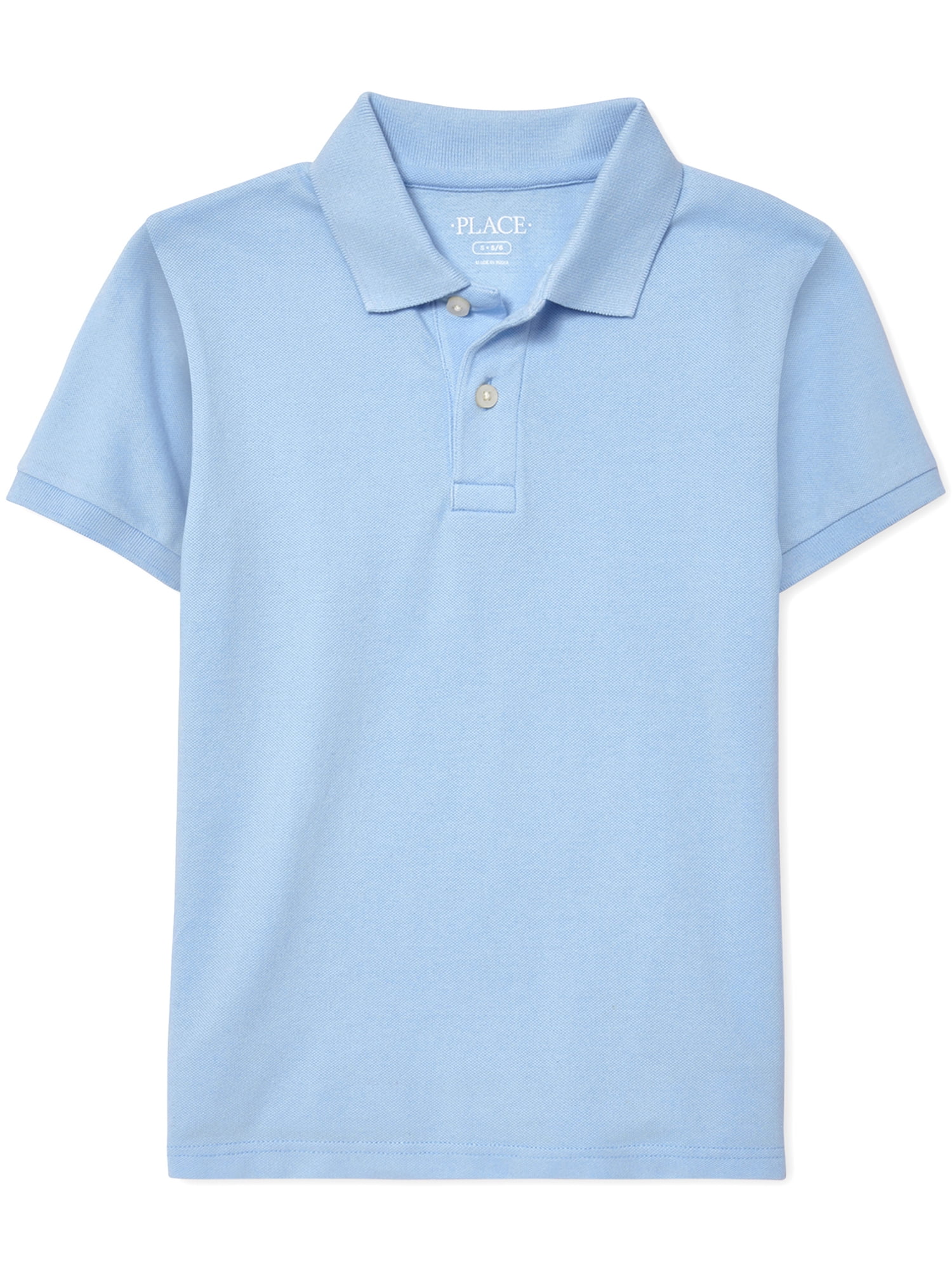 The Children's Place Big Boy's Short-Sleeve Polo, 2-Pack