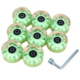 thumbnail image 2 of 8pcs Roller Skate Wheels Light Up Flash Wheels for Roller Skate Quad Skateboards, 2 of 6