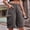 Gray women cargo shorts high waisted a1, variant on Women Cargo Shorts High Waisted with Pockets Casual Solid Workwear Bermuda Pants Travel Summer Hiking Street Shorts for Women, Gray 2XL