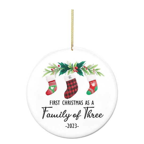 2025 Nuevo Adorno Navideño Adorno Navideño Para Colgar Adorno Navideño Circular Adorno Navideño