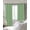 Light Green, variant on Light Sage Green Blackout Curtains for Bedroom/Living Room, Thermal Insulated Kitchen Curtains, Solid Color Farmhouse Green Grommet Darkening Window Treatment Drapes 42"x63"x2