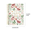thumbnail image 2 of Matoen 2024 Planner Notebook, Weekly & Monthly Planner Notepad, 6.6'' x 6.4'', Jan 2024 - Dec 2024, Appointment Book, Monthly Tabs, Spiral Bound, 2 of 5