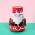 thumbnail image 2 of AUDeals Christmas Candy Box with Lid, Large Capacity Tumbler Storage Container for Candy, Cookies, Tea, Snacks, Holiday Themed Kitchen & Dining Canister for Christmas Decor, 2 of 9