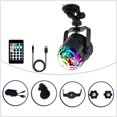 thumbnail image 3 of Lámpara 2 uds 15 colores LED efecto mágico DJ Ball sonido activado RGBP etapa luz Likrtyny Para estrenar, 3 of 6