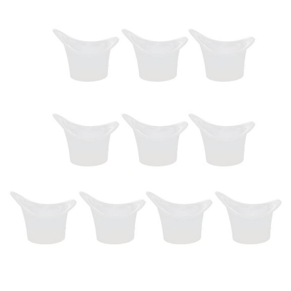 10x Mini Reusable Silicone Eye Wash Cups Eyewash Bottles 8ml - Keep eye-cleansing liquid pure & untouched