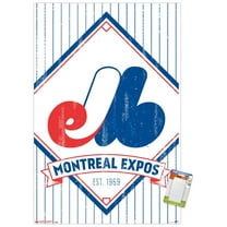 MLB Montreal Expos - Retro Logo 19 Wall Poster, 22.375" x 34"