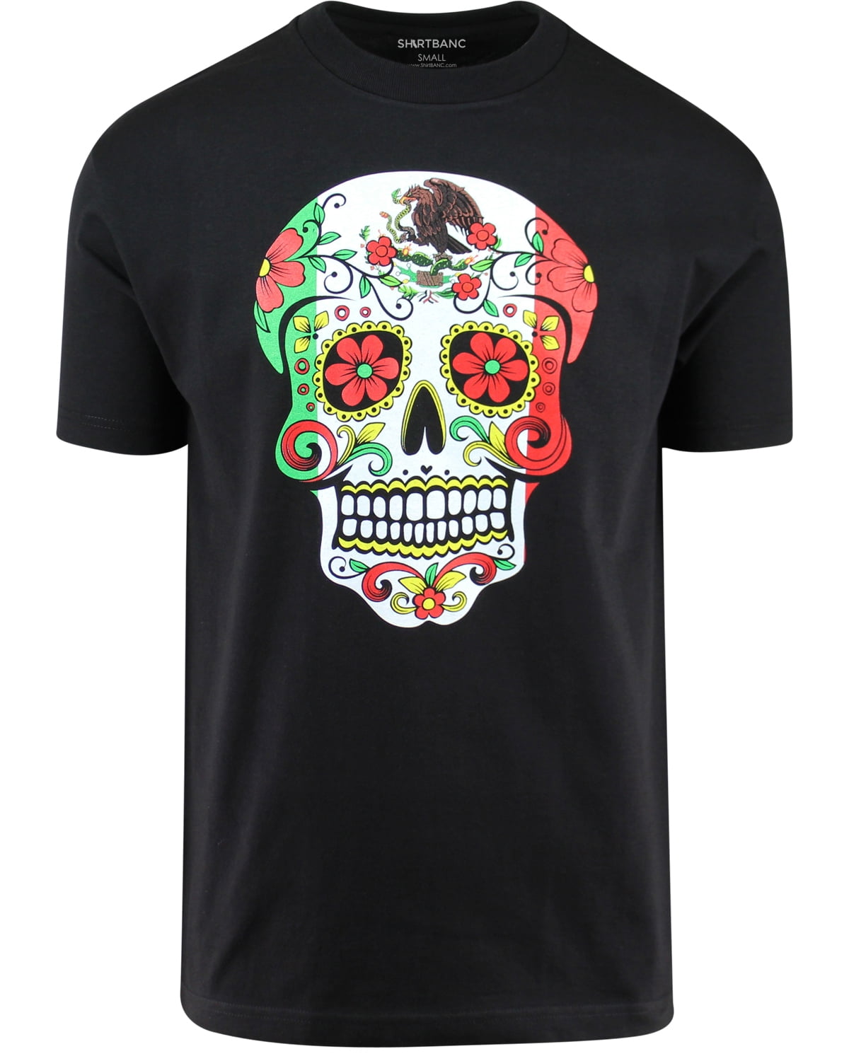 White Day Of The Dead Polo Shirt Candy Skull Poloshirt Mexican Tshirt Mexico Top 