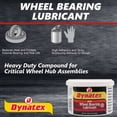 thumbnail image 4 of Dynatex Hi-Temp Wheel Bearing Grease 16 oz Tub - Lithium Complex NLGI #2, Dropping Point >500°F, High EP & Anti-Wear, Multi-Purpose (Single), 4 of 9