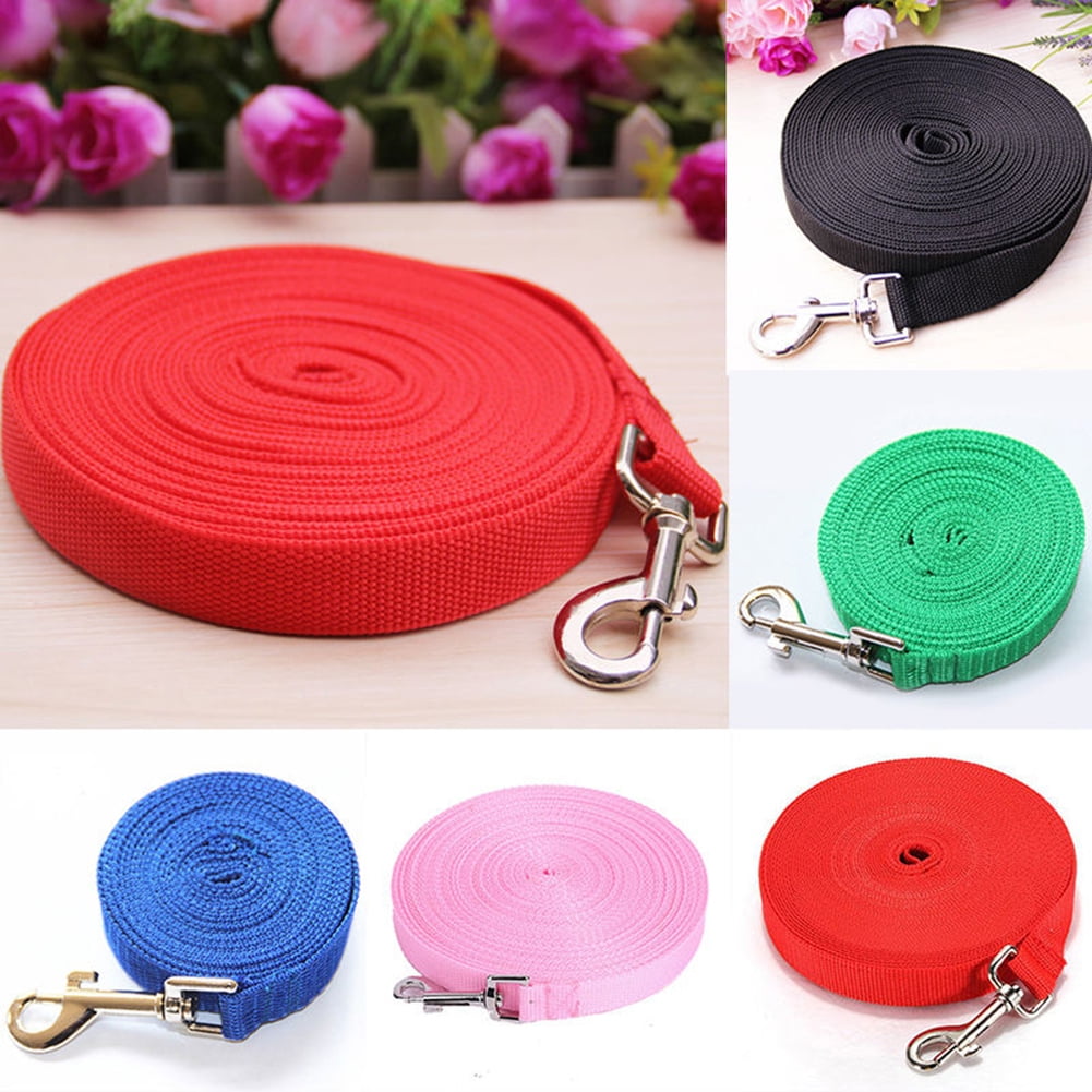 opvise Pet Dog Leash Long Obedience Recall Foot Feet Training Lead 6/15/20/30/50/100ft