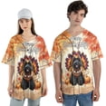 thumbnail image 4 of Happy Thanksgiving Scottish Terrier Turkey Costume Pumpkins Autumn Leaves All Over Print 3D Baseball Shirt Scottie Dog Lover Gifts Softball Sport - 13014, 4 of 6