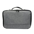 thumbnail image 3 of Bag Portable Grey Projector Storage Bag Case Universal Carrying Bag Travel Storage Organizer for Projectors and Accessories, 3 of 7