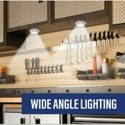 أضواء بيل وهاول عفريت تحت إضاءة مجلس الوزراء 3 حزمة لمبات Led مع جهاز التحكم عن بعد