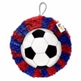 thumbnail image 2 of APINATA4U Ballon de Soccer 16 Pouces Pinata - Lancez Votre Fête de Soccer avec des Fournitures à Thème de Soccer Rouges et Bleues Vibrantes - Parfait pour les Célébrations d'Anniversaire de Soccer!, 2 of 4