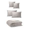thumbnail image 5 of 6ix Tailors  Morningside Linen Twin Comforter & 1 Pillow Sham Set - 3 Piece, 5 of 5