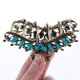 thumbnail image 5 of Prettyia Vintage 10 cm de ancho pinza de pelo de metal Azul Yuyangstore Garra de pelo grande para mujer, 5 of 6