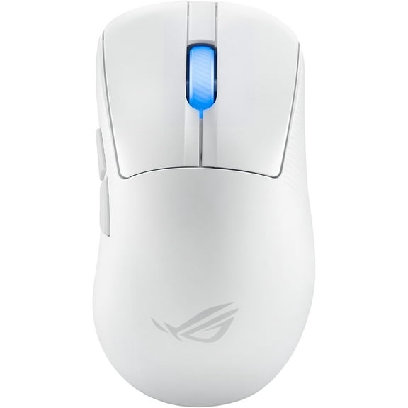 ASUS ROG Keris II WL Ace Optical USB Wireless Gaming Mouse, White