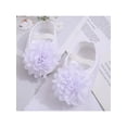 thumbnail image 4 of Spring Autumn Baby Girl Shallow Princess Shoes Newborn Flower Satin Shoes Soft Sole Toddler Infant Shoes 0-18M, 4 of 7