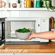 Beautiful 1.1 Cu ft 1000 Watt, Sensor Microwave Oven, White Icing by Drew Barrymore, New