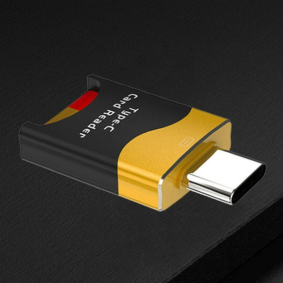 Peggybuy Type-C Card Reader Flash Drive Mini Micro SD Card Reader for iPad Macbook