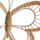 thumbnail image 4 of Arte De Mariposa Sunnimix Decoración De Pared Corona De Ratán Rústica 35,5 cm x 33 cm, 4 of 5