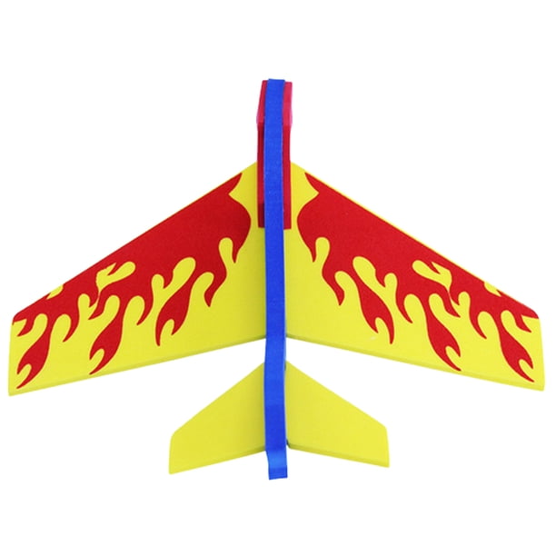 KAKOWELY Avión de juguete deslizante para niños, juguete de avión para exteriores, juguete de avión para lanzar, juguete interactivo de avión volador, juguete para niños