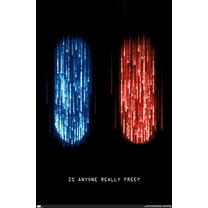 The Matrix: Resurrections - Is Anyone Really Free Wall Poster, 14.725" x 22.375"