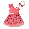 thumbnail image 2 of LOVZFMLL Robe de Mode pour Filles Couleur Unie à Franges Sans Manches, 2 of 8