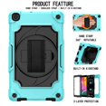 thumbnail image 2 of For Samsung Tab A 8.0 (2019)/T290 360 Degree Rotation Turntable Contrast Color Robot Shockproof +, 2 of 9