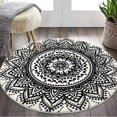thumbnail image 1 of Round Soft and Non-Slip Cotton Rug for Children's Bedroom, Living Room, 120 cm, 1 of 5