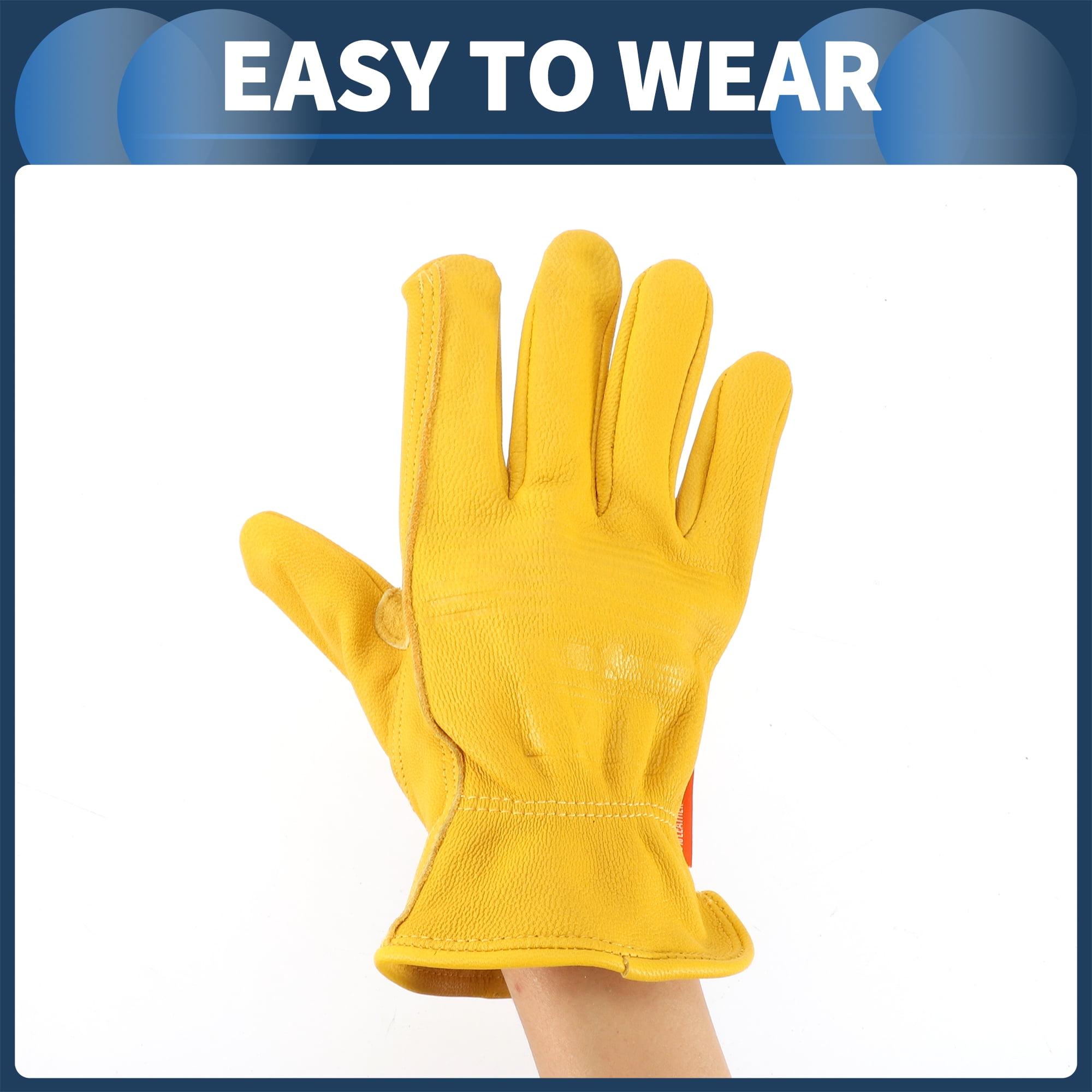 Unique Bargains Motorcycle Gloves, Outdoor Off-Road Mountain Motorcross Motorbike Dirt Bike Bicycle Racing ATV UTV L