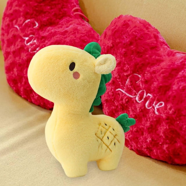 Juguetes de jirafa de piña rellena de dibujos animados, juguete suave, decoración de dormitorio, regalos del Día de San Valentín para niñas, niños, , 25CM Baoblaze Muñeco de peluche de nutria