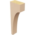 thumbnail image 5 of 2"W x 4"D x 12"H Thin Huntington Rough Cedar Woodgrain TimberThane Corbel, Primed Tan, 5 of 6