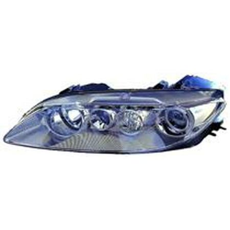Fog Lamp Lens - Go-Parts » 2003 - 2005 Mazda 6 Mazda6 Headlight Headlamp Assembly Front (without Fog Lamps + Lens & Body) - Left (Driver) GK2A-51-0L0E MA2502125 Replacement For Mazda 6