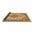 thumbnail image 2 of Ahgly Company Indoor Round Medallion Brown Traditional Area Rugs, 7' Round, 2 of 4