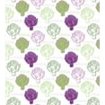 thumbnail image 3 of Artichoke Duvet Cover Set, Sketch Style Vegetables Hand Drawn Style Exotic Tasty Food Pattern, Decorative 2 Piece Bedding Set with 1 Pillow Shams, Twin Size, Lime Green and Purple, by Ambesonne, 3 of 3