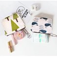 thumbnail image 5 of Monedero pequeño para mujer de 4 piezas, mini cartera, bolsa de tela con cremallera, mini monedero para mujer, regalo para niños Rojo Verde, 5 of 5