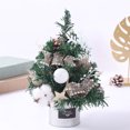 thumbnail image 4 of 30cm Christmas tree Christmas tree desktop decoration home table, red, 4 of 5