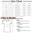 thumbnail image 3 of Tops de manga corta con estampado de calle holgado con cuello en V para mujer OAVQHLG3B Store lin121212, 3 of 4