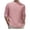 Rose, variante sur Visit the JURANMO Store Chemise à Manches Longues pour Hommes Grande Taille, Texturée, Boutonnée, Col Montant, T-Shirt Décontracté, Hauts Unis, Coupe Régulière, Henley, Vert, M