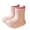Pink, variant on BGZLEU Toddler Rain Boots Girls baby Kids Waterproof Shoes Boys Rain Boots Lightweight Adorable Cute Solid Rubber mud boots (Beige, 20）