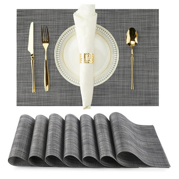 Table Cloth*1 Piece Grebest Pvc Table Placemats Heat Mat Sure Here's A Product Title for Listing Woven Non Slip Mats Set of 6 Heat Dining Restaurant G 30X45Cm Table Cloth