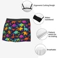 thumbnail image 4 of Disketp Colorful Dinosaur Men's Boxer Briefs,Soft and Breathable Cotton Underwear with ComfortFlex Waistband, 4 of 7