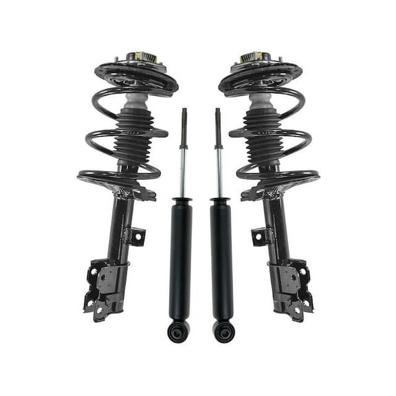 Front and Rear Shock Strut and Coil Spring Kit 4 Piece - Compatible with 2003 - 2007 Nissan Murano 2004 2005 2006