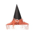 thumbnail image 2 of de Halloween, accesorios para fotos, sombrero para decoración, sombrero de , sombrero de mago Naranja Yuyangstore Sombrero de bruja, 2 of 8
