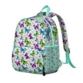 thumbnail image 2 of Romantic Nature Butterfly Student Backpack – Watercolor Floral Pattern with Delicate Fantasy Wings and Aesthetic Garden Design, 2 of 5