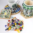 thumbnail image 2 of 50 piezas de mosaico de vidrio de colores de 1 cm cuadrado, material de mosaico para manualidades para niños, multicolor, bricolaje, varios colores para artes y manualidades H, 2 of 5